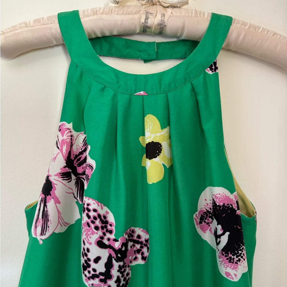 Beautiful J. Crew Floral Sleeveless Dress, Size 00 - Picture 2 of 4